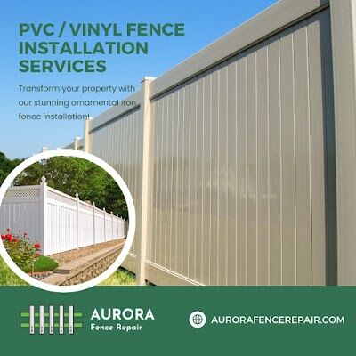 PVC / Vinyl Fence Services